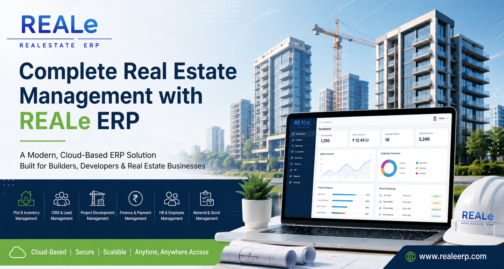 Complete Real Estate Management with REALe ERP