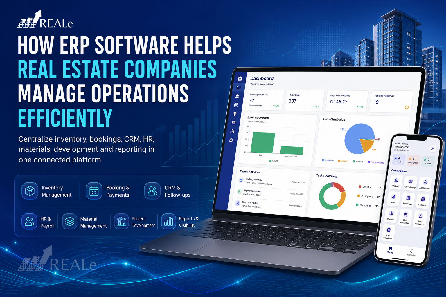 How ERP Software Helps Real Estate Companies Manage Various Operations Efficiently