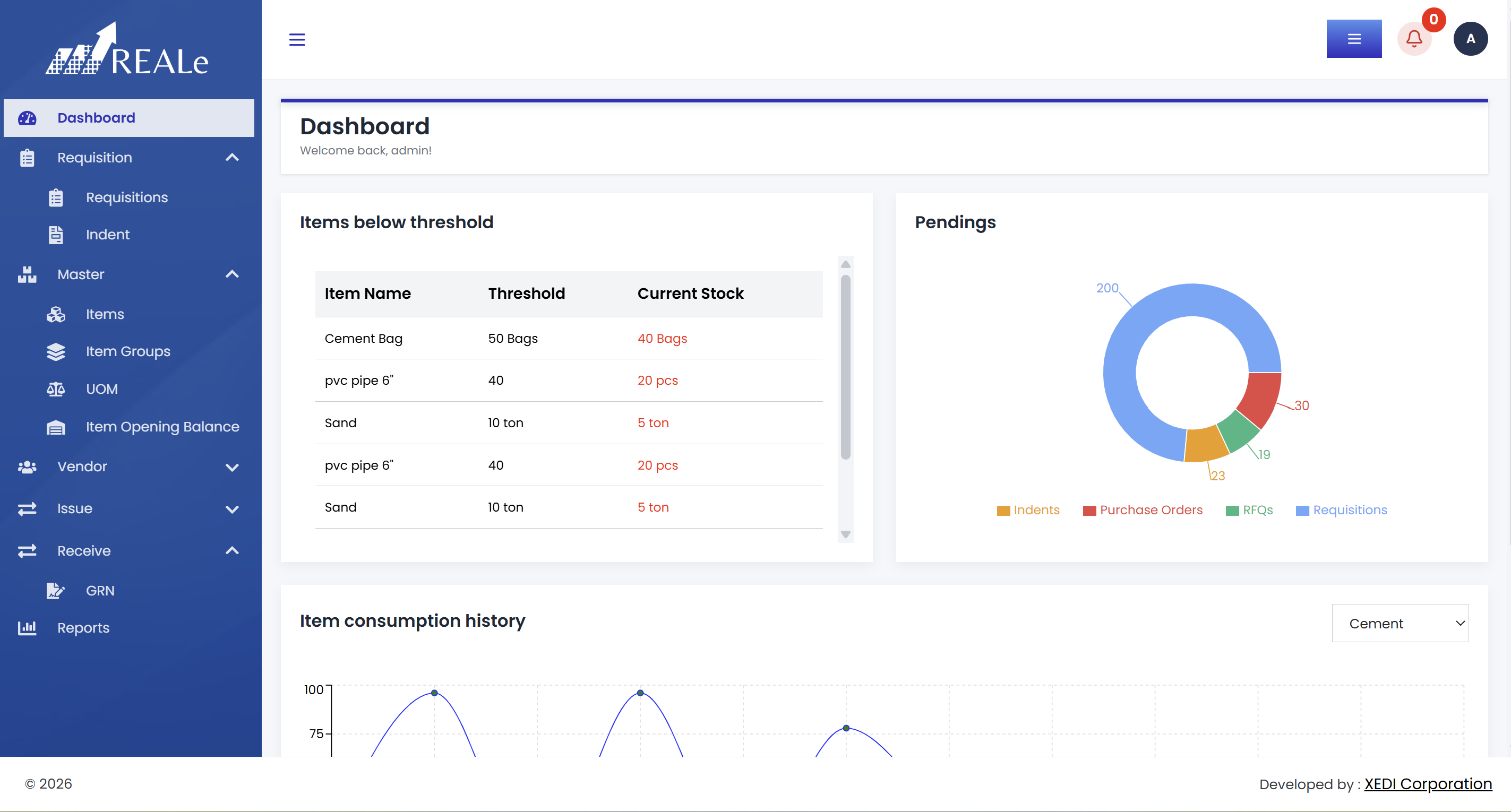 REALe ERP Core Module