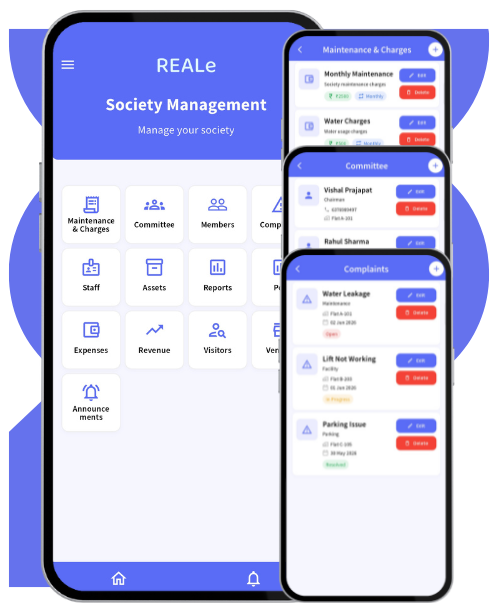 Society App Screen